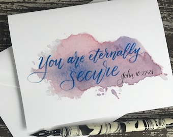 You Are Eternally Secure card