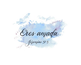 Printable Spanish Bible Verse Cards ~ Notas de amor del corazón de Dios ~ 14 tarjertas de aliento con las escrituras ~ Digital Download