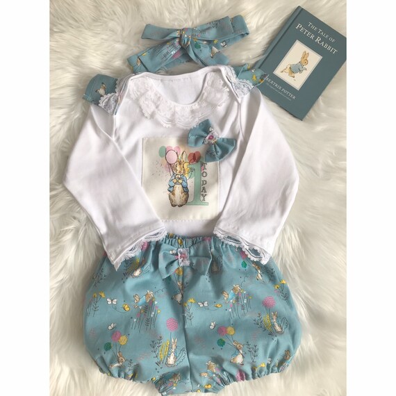 peter rabbit first birthday outfit
