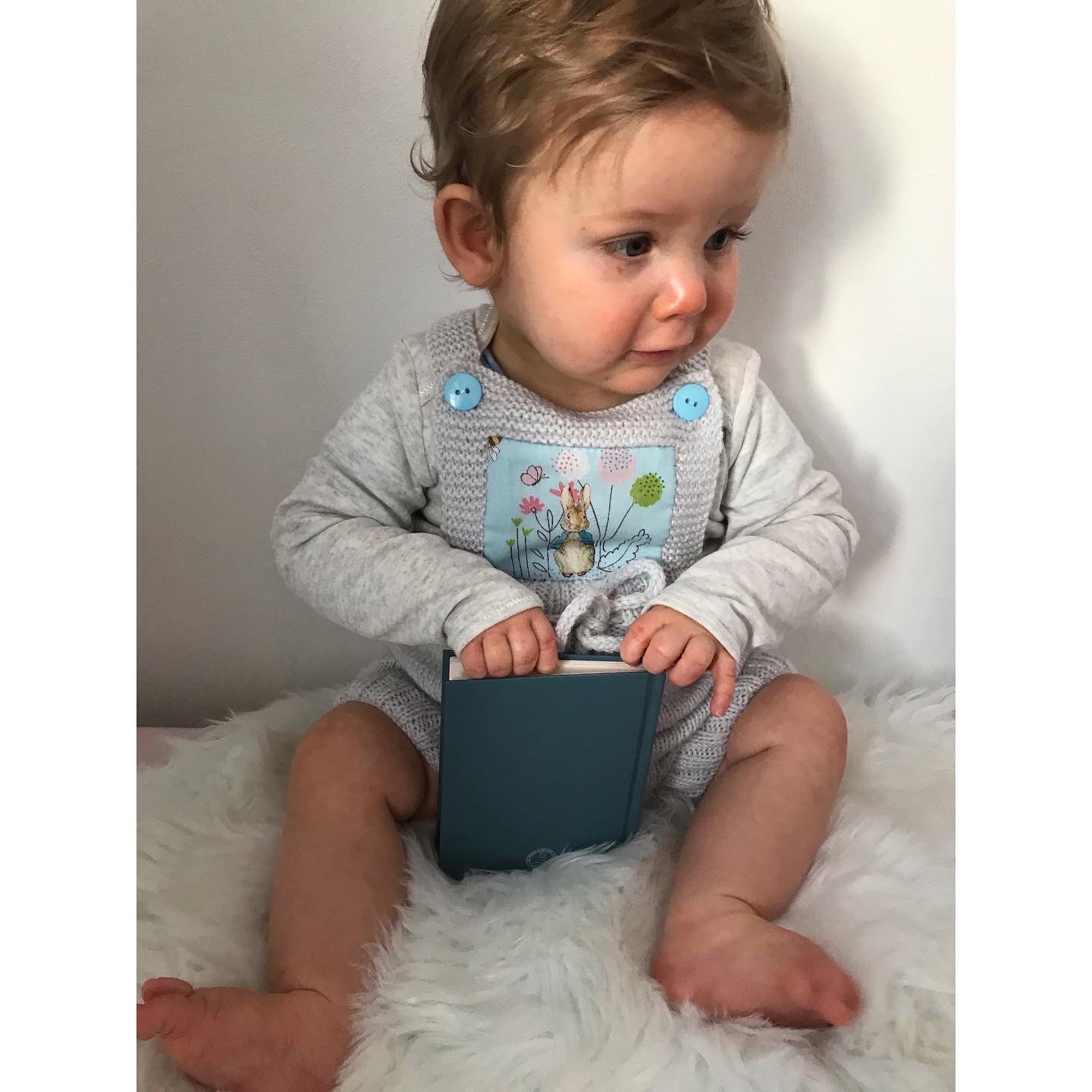Peter Rabbit Check Romper