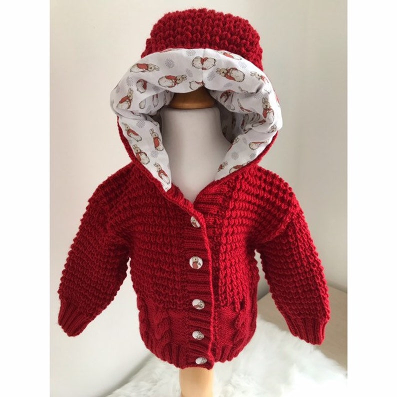 knitted peter rabbit outfit