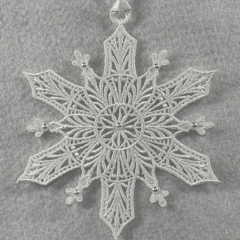 Snowflake Embroidery - Etsy