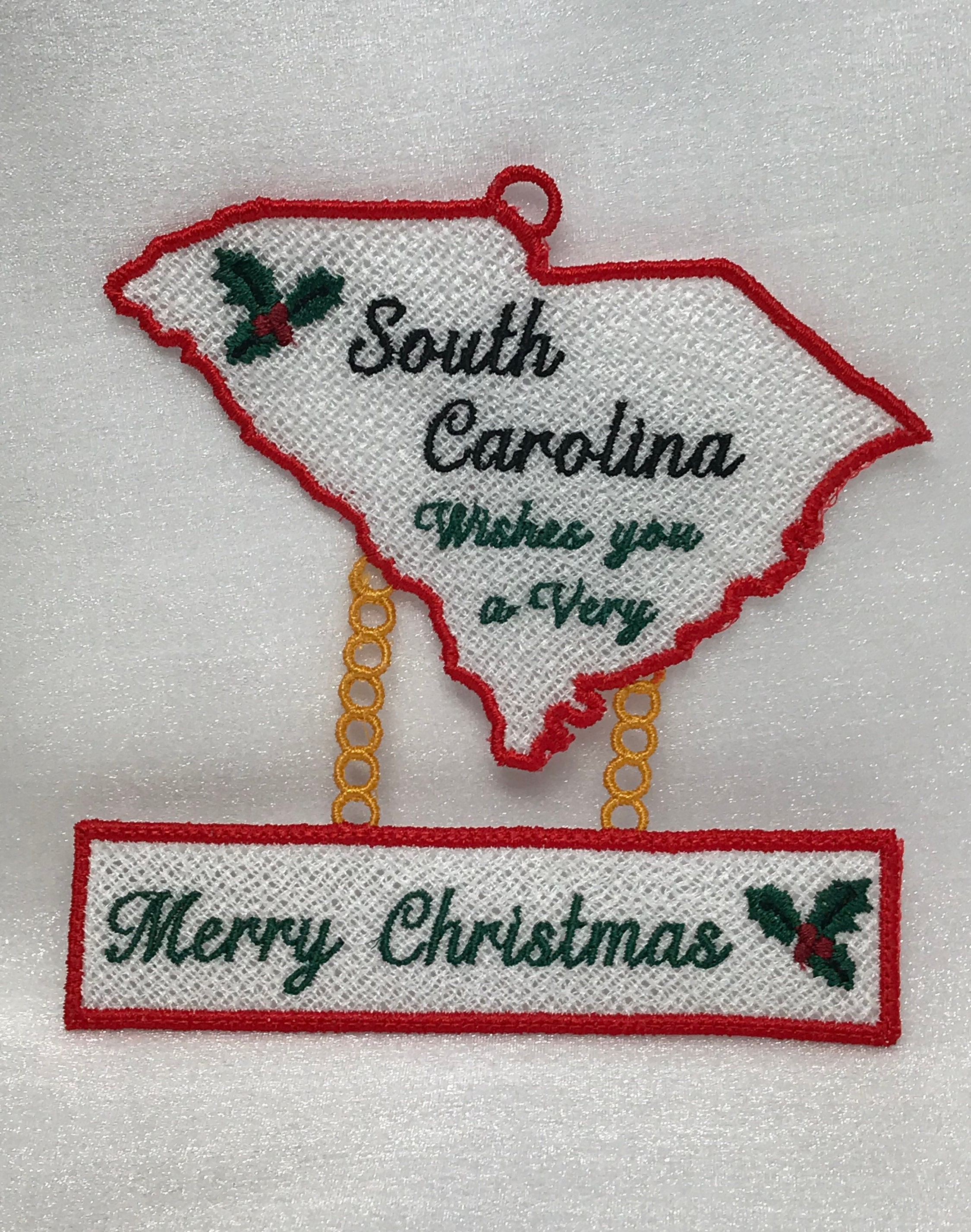 South Carolina Christmas Cards 