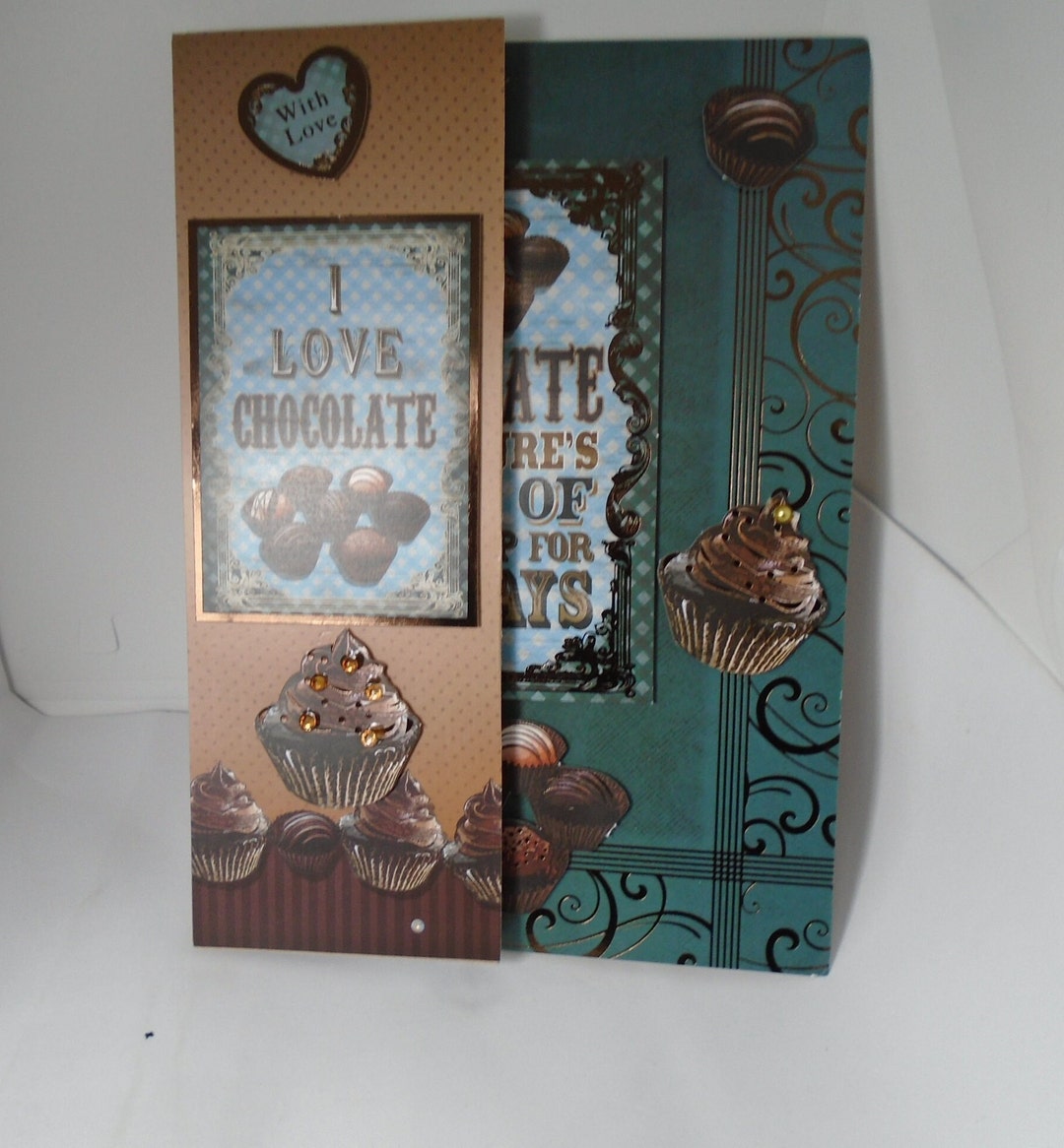 Chocolates Birthday Card, Happy Birthday Card, Male Card, Greeting Card ...