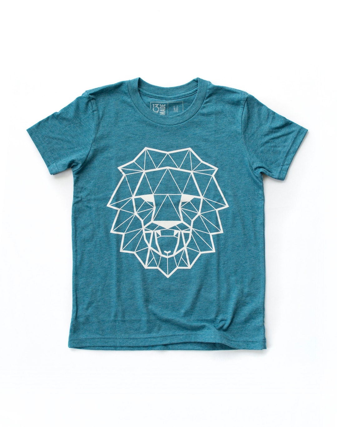 Lion & Lamb Youth Tee Heather Teal Christian Kids Shirt - Etsy