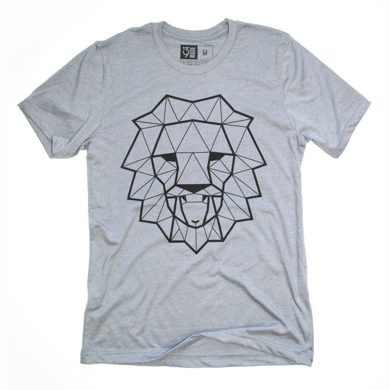 Lion & Lamb Tee Gray Jesus Shirt Christian Shirt for Men | Etsy