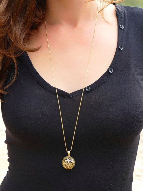 Brass Necklace Brass Necklace for Woman Sterling Brass Necklace