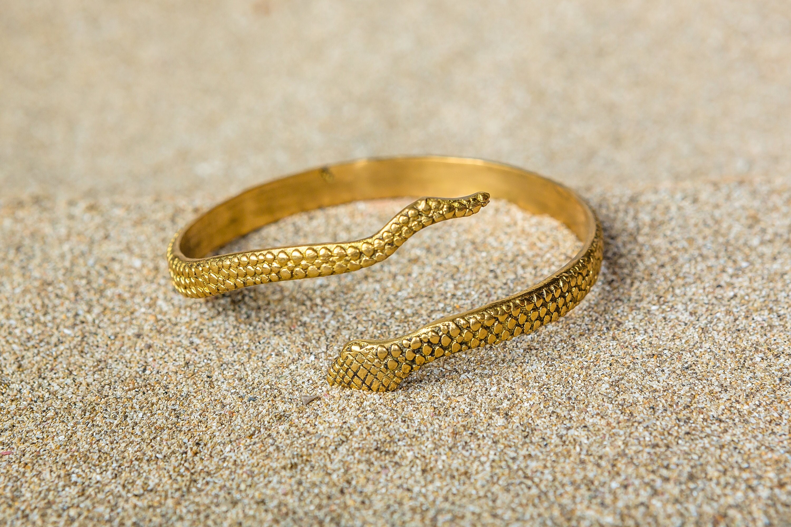 Snake Wrist Bracelet, Snake Bracelet, Gold Snake Bracelet