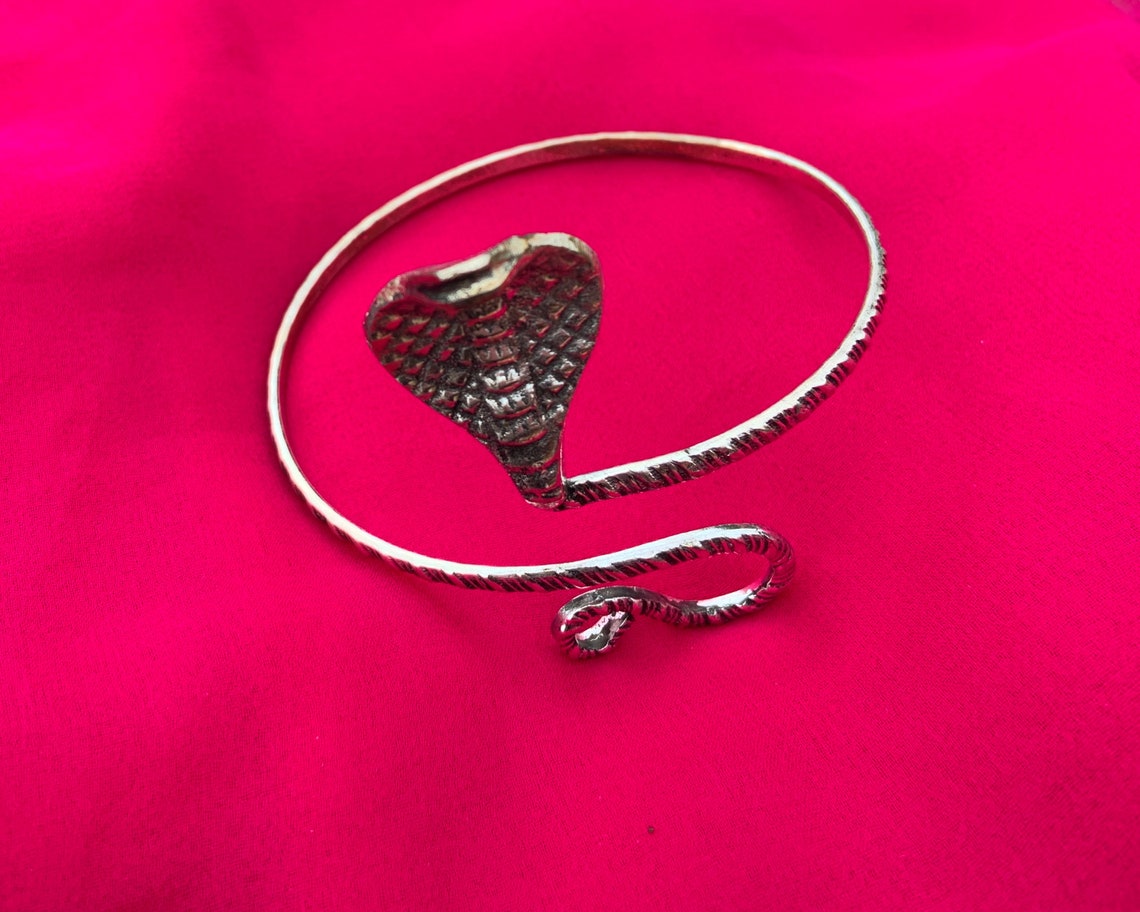 Snake Bracelet Snake Arm Bracelet Adjustable Bracelet Cobra Etsy