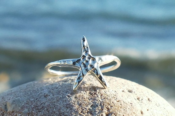 Silver Ring for Woman Star Ring Star Silver Ring Gift for Woman