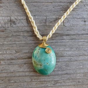 Collier femme, collier de turquoise, collier turquoise, bijoux en laiton, Bijoux turquoise, collier avec gem bleu, collier Bohème