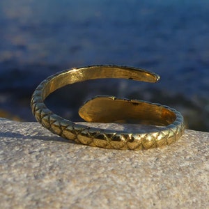 Snake ring, golden snake ring, sterling brass ring, cobra ring, shiva ring, snake design, snake jewelry, adjustable ring, gift, snake jewels