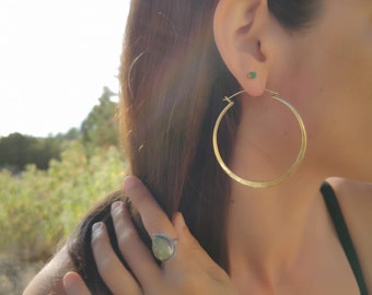 Brass earring, brass earrings, brass hoops, hoops, golden earrings, brass earrings for woman, big hoops, golden hoops, gipsy earrings