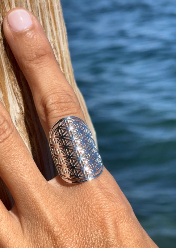 Flower of Life & Sacred Geometry Rings Flower of Life & Sacred Geometry Rings