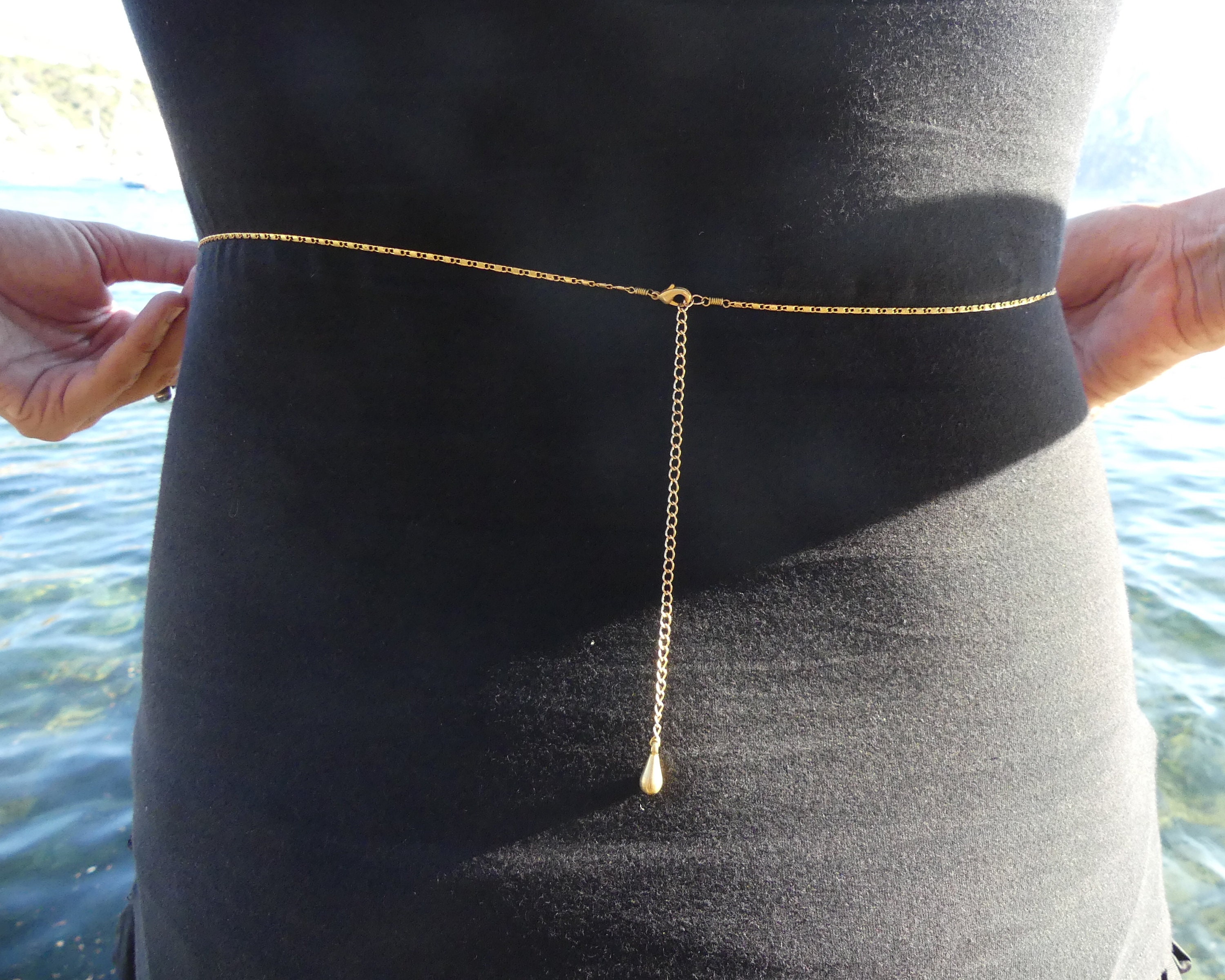 Gold Plated Body Jewelry Labradorite Body Jewelry Chakra Etsy UK