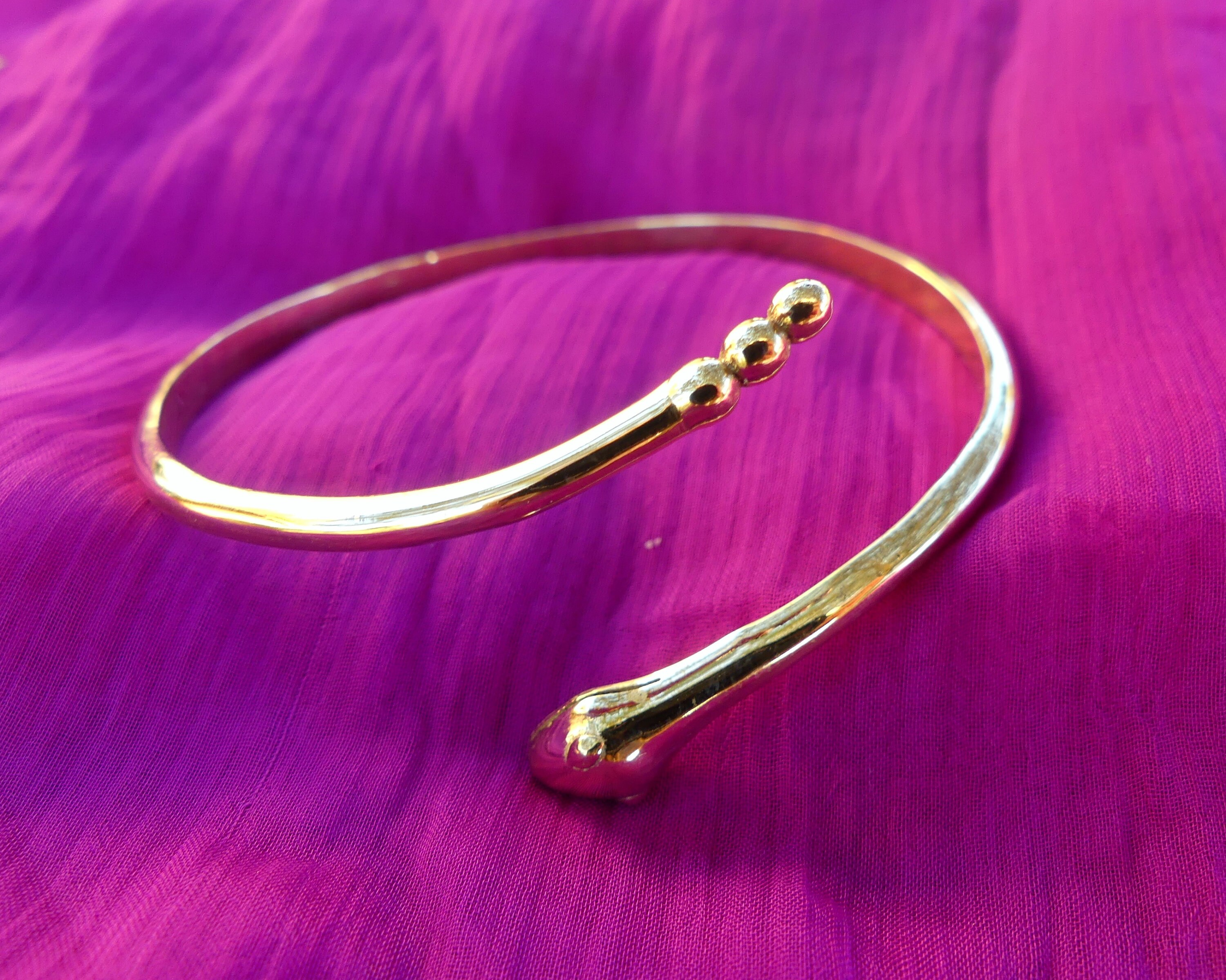 Snake Bracelet Golden Snake Bracelet Brass Bracelet Cobra Etsy UK