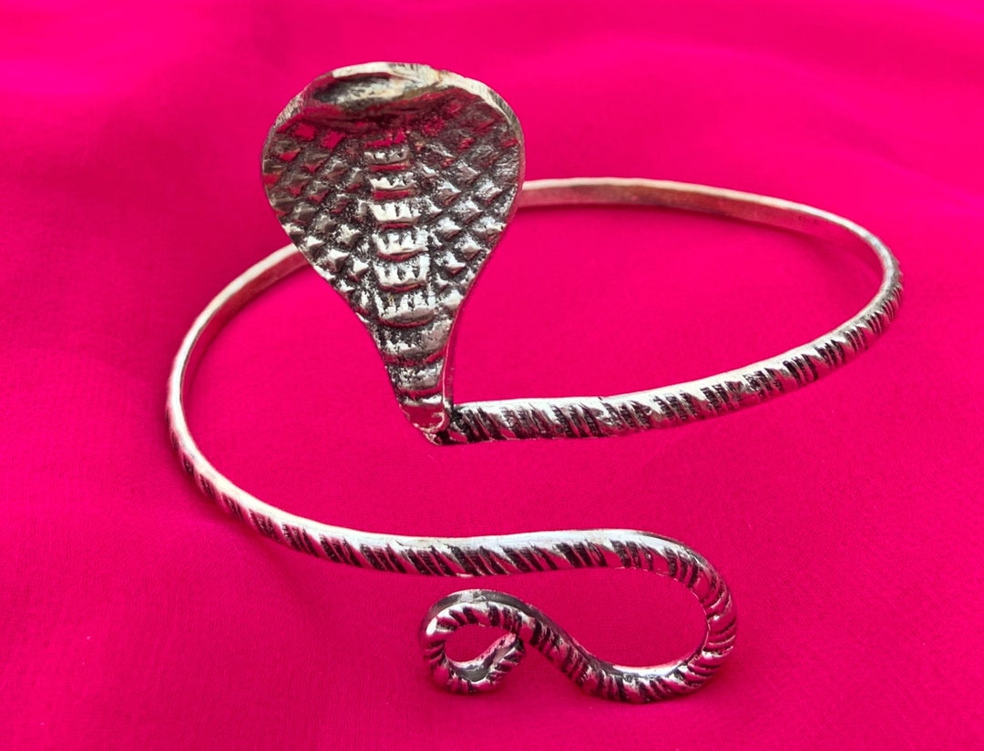 Snake Bracelet, Snake Arm Bracelet, Adjustable Bracelet, Cobra Bracelet