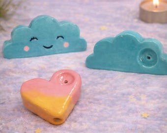 Cloud&Heart Pipe Set *sold together*