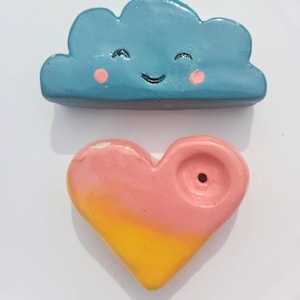 Cloud&Heart Pipe Set *sold together*