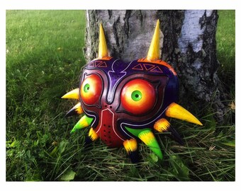 14" x 14"  Majoras Mask (inspired)