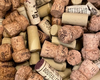 35 Used Wine Corks Ideal for Craft Soil Enrich Christmas Decorations Dartboard Surround Corkboard Premium Real Corks from Europe
