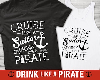 Cruise Shirts, Matching Cruise shirts, Family Cruise Shirts, Oh Ship its a Family trip, Cruise Tee, Cruise Like a Sailor Drink Like a Pirate