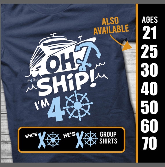 Birthday cruise shirts Clearance