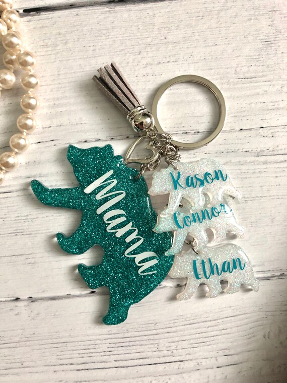 Download Mama Bear Keychain | Etsy