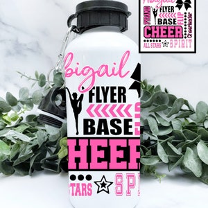 Cheerleading water bottle | Cheer water bottle | Team water bottle | Cheerleading water bottle | Cheer | Cheer Team Water Bottle