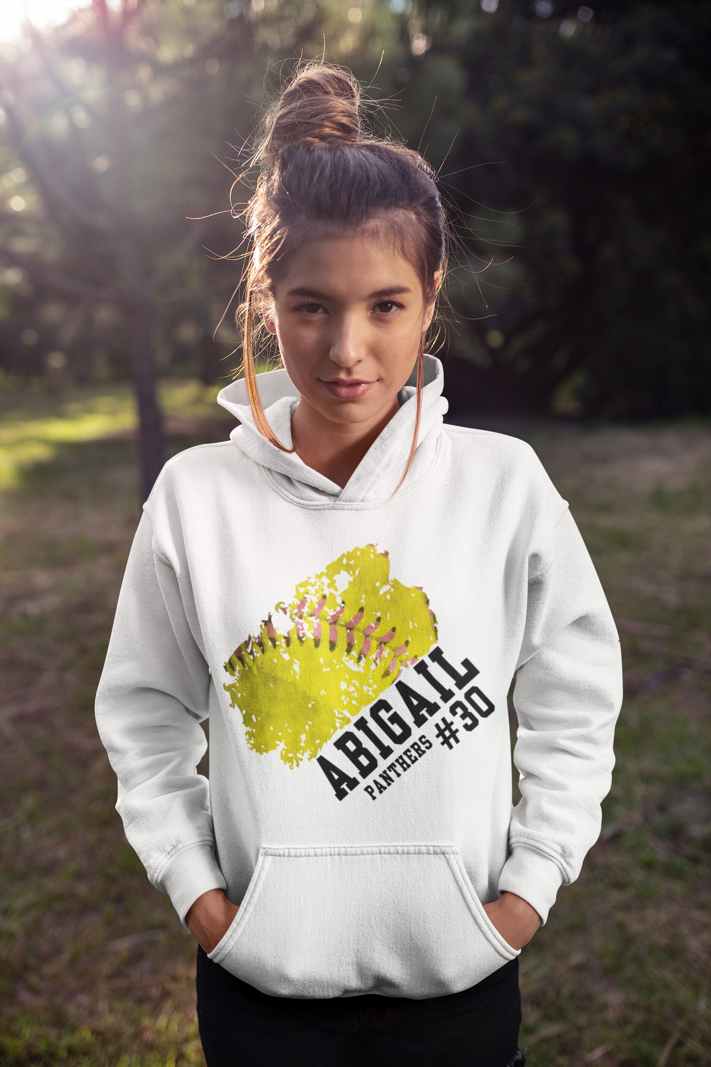 Softball Hoodie Team Hoodie Player Hoodie Softball Gift Softball