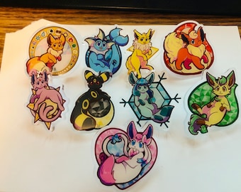 Evolution Clear Acrylic Pins