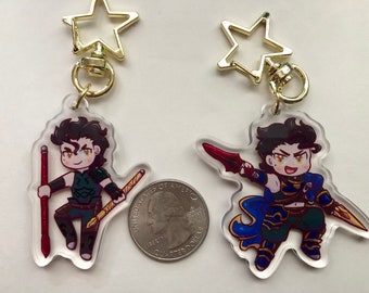 Knight of Fianna Video Game Inspired Acrylic Charms