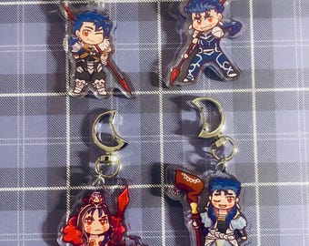 Cu Squad Video Game Inspired Acrylic Charms