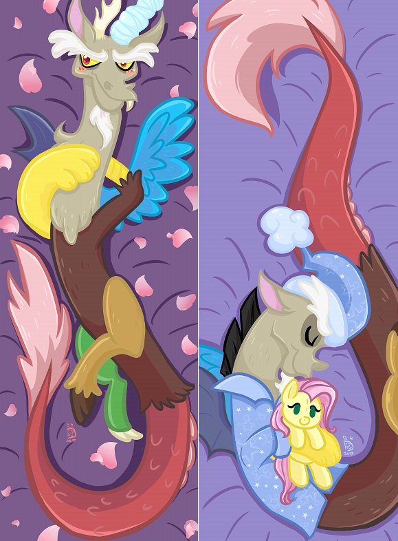Spirit of Chaos Long Pillowcase MLP Inspired Body Pillowcase