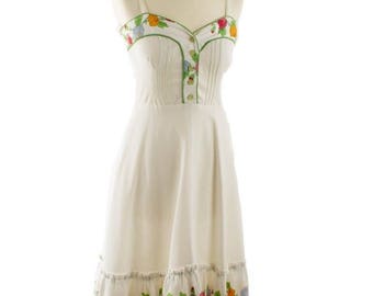vintage sun dress