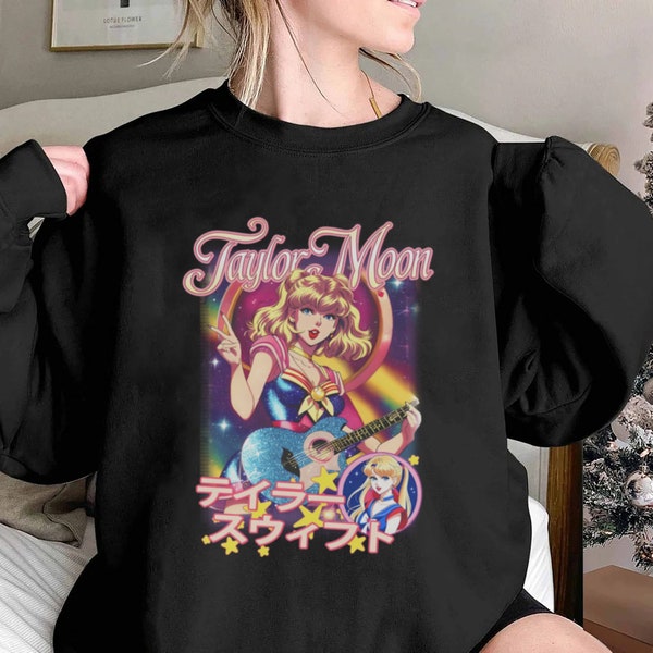 Taylor Moon Anime Graphic Cartoon PNG Swift  New Black