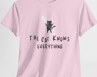 Camiseta divertida y linda de gato, camiseta para amantes de los gatos, camiseta para dueños de gatos, cita divertida sobre gatos, tendencia actual