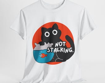 Rolig katt-T-shirt: Sarkastisk humordesign, kattälskare-gåva