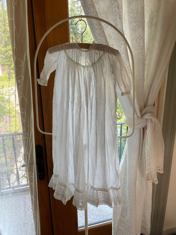 Sweet Vintage Victorian baby Christening  gown  or