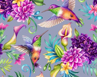 Fondo de pantalla de Colibríes vívidos Miniatura imprimible