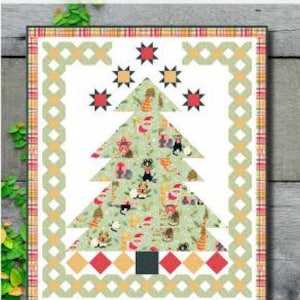 Tree of Joy Quilt Pattern by Pieced Brain Quilt Designs
