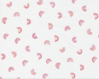 Renew Rainbows in Strawberry by Sweetwater for Moda Fabrics