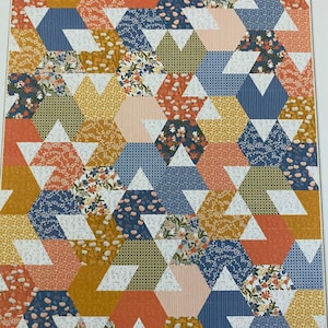 Hex is Gone Quilt Kit featuring &quot;With a Flourish&quot; by Simple Simon & Co for Riley Blake Designs
