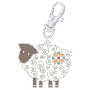 Lori Holt Zipper Pull Sheep