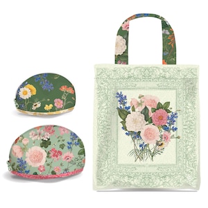 Nature&#39;s Portrait Bag Panel by Royal Horticulture Society for Riley Blake Designs