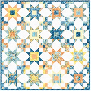 Gravitate Quilt Kit featuring Lush & Lively by FIGO
