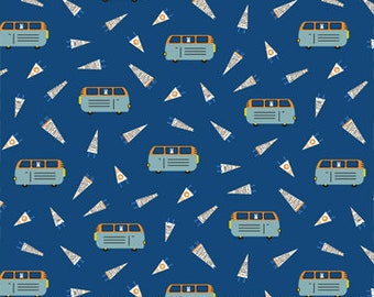 Around the Campfire - Campervan by Lemonni for FIGO fabrics