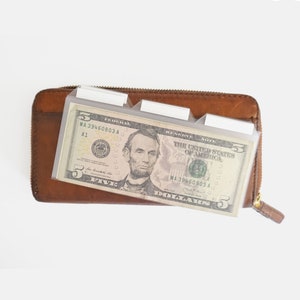 Clear Plastic Cash Dividers for Cash Envelope System | Budgeting Tools