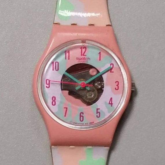 LP106 Camouflage 1988 Vintage Swatch Watch - Etsy Singapore display picture 2