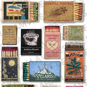 ACOTR Matchbox Matchbook Match Vintage Trendy Modern Art Decor Poster Print Digital Download Design Sarah J Maas SJMA Court of Thorns and Roses Mist and Fury Silver Flames Wings and Ruin Velaris Rita's Suriel Night Court Spring Court Elaine House of Wind cabin Painting Artist Starfall Festival Fated Mates You Do Not Yield City of Starlight Illyrian Prythian Amarantha Masquarade Cauldron Blue Black Red Pink Green Colorful Romantasy Romance Love Bat Boys Bookish Booktok Book Booktube Fanfiction